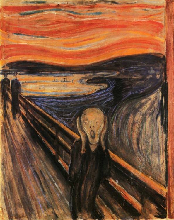 THE SCREAM | EDVARD MUNCH PAINT