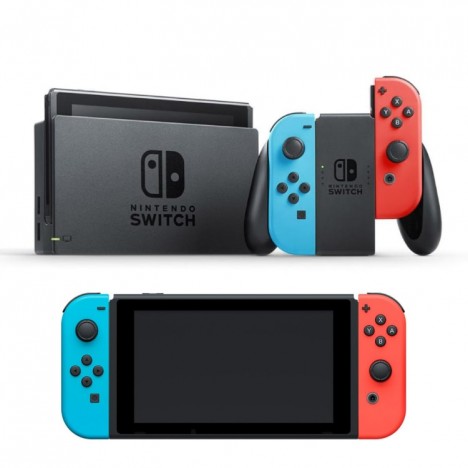 Nintendo Switch with Neon Blue/Neon Red Joy-Con NINTENDO