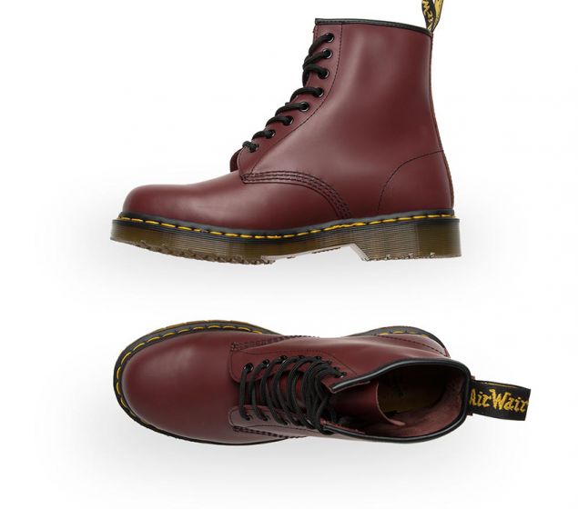 DR MARTENS | 1460Z DMC 8-EYE BOOT | CHERRY SMOOTH DR MARTENS