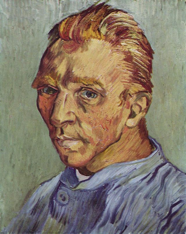 SELF-PORTRAIT WITHOUT BEARD | VINCENT VAN GOGH PAINT