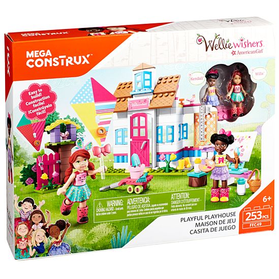 Mega Construx American Girl Willa and Kendall's Playful Playhouse AMERICAN GIRL