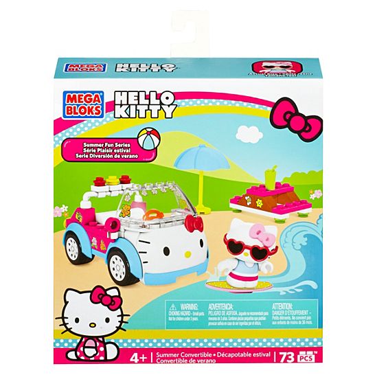 Mega Blocks Hello Kitty Summer Convertible HELLO KITTY