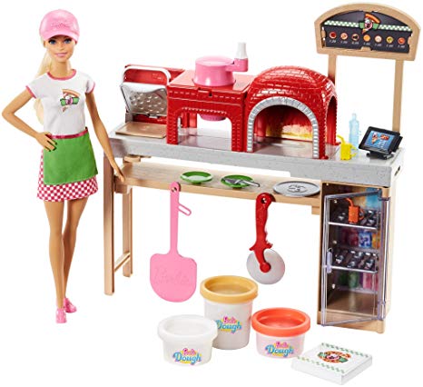 Barbie Pizza Chef Doll and Playset BARBIE