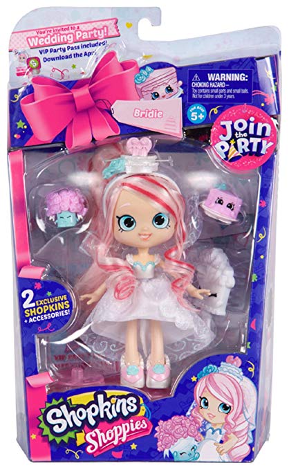 Shopkins Shoppies Season 4 Party Doll Bridie SHOPKINS