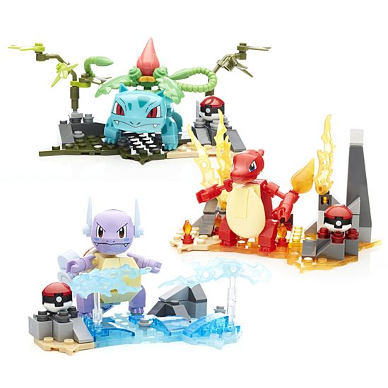 Mega Construx Pokemon Buildable Figures and Environments Gift Set POKEMON