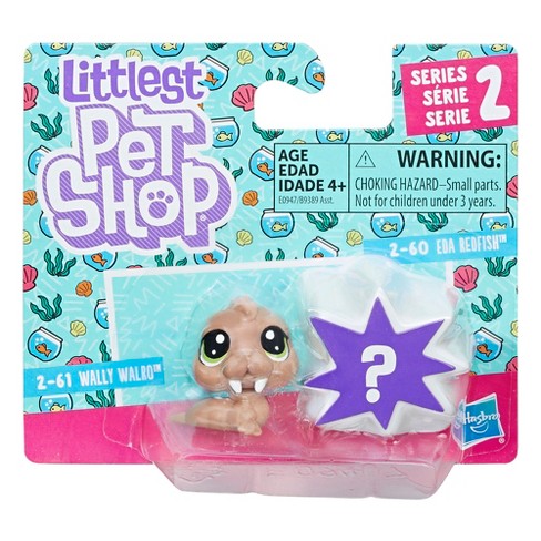 Littlest Pet Shop Eda Redfish and Wally Walro LITTLEST PET SHOP