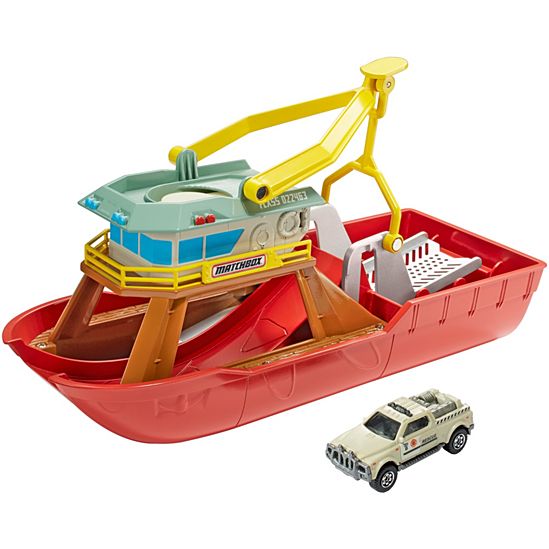 Matchbox Dunk N Launch Boat MATCHBOX