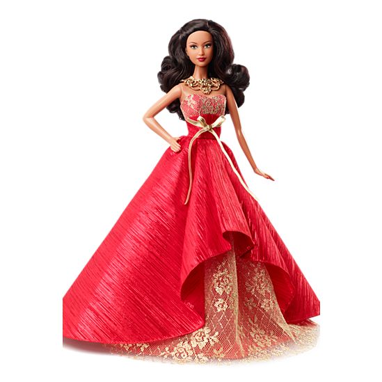 2014 Holiday Barbie Ornament African-American AMERICAN GIRL