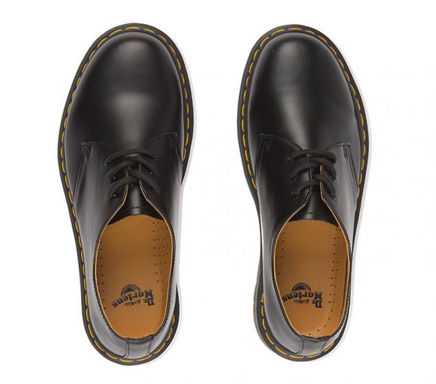 DR MARTENS | 1461 DMC 3-EYE SHOE | BLACK SMOOTH DR MARTENS