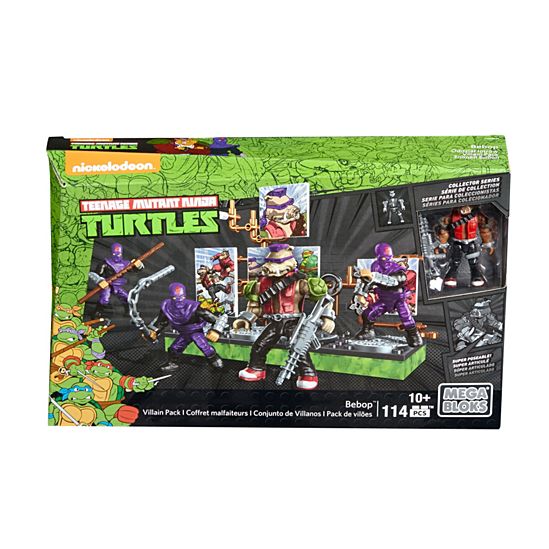 Mega Bloks Teenage Mutant Ninja Turtles Bebop Villain Pack TEENAGE MUTANT NINJA TURTLES