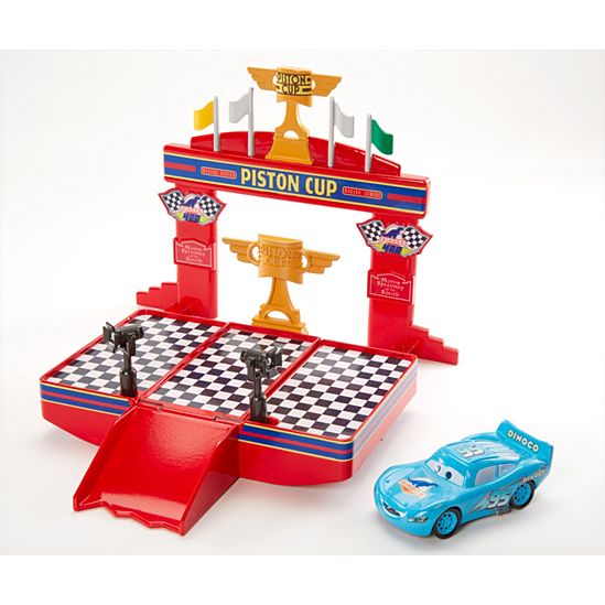 Disney Pixar Cars Wheel Action Drivers Race and Win Playset DISNEY