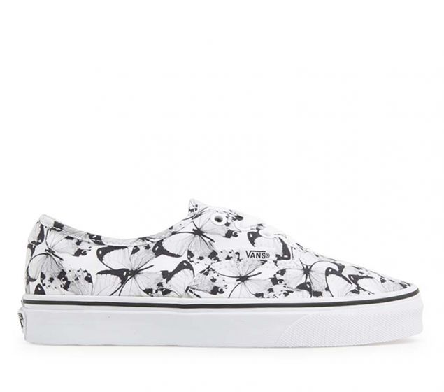 VANS | AUTHENTIC (BUTTERFLY) TRUE | WHITE / BLACK VANS