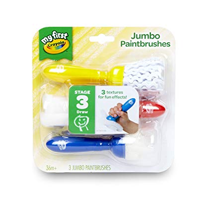 Crayola My First Jumbo Paintbrushes CRAYOLA