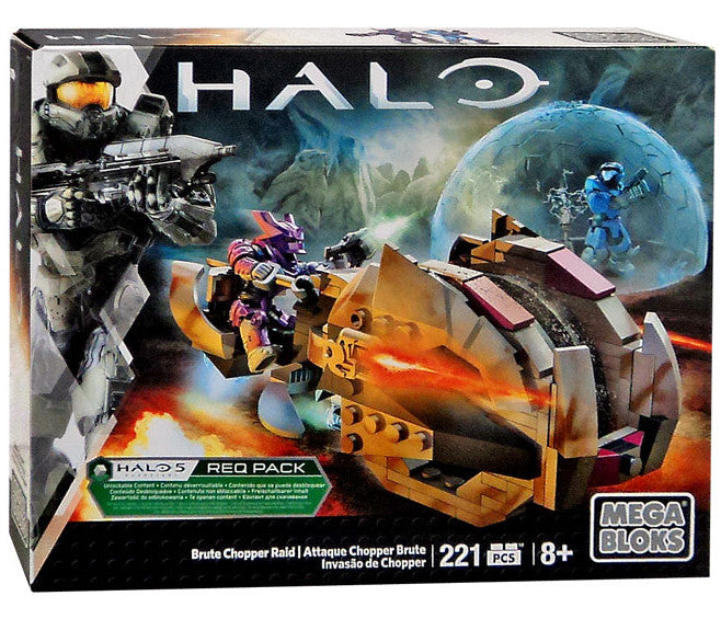 MegaBlocks Halo Brute Chopper Raid MEGA BLOCKS