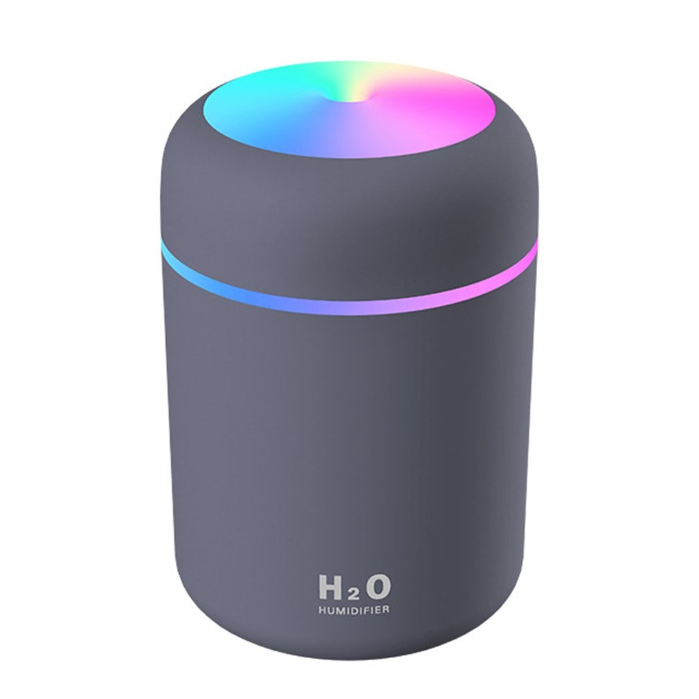 300ml Home Car USB Electric Air Humidifier Aroma Oil Diffuser Air Purifier Cool Mist Sprayer with Colorful Night Light australiafolks