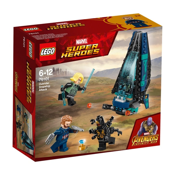 Lego Marvel Super Heroes Marvel Avengers Infinity War Outrider Dropship Attack Set LEGO