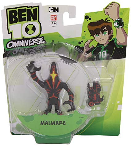 Ben 10 Omniverse 4 Inch Action Figure Malware BEN 10