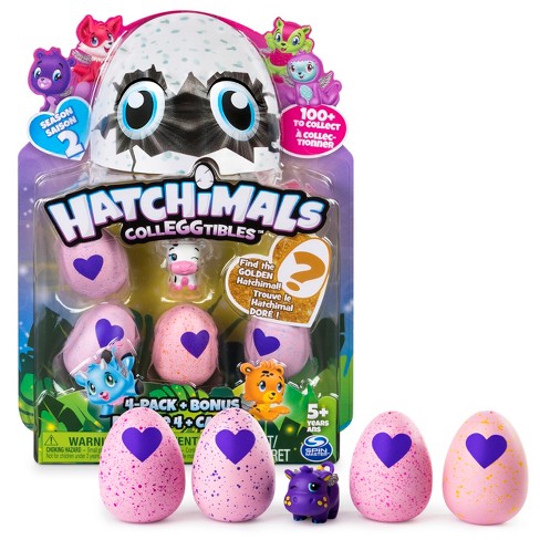 Hatchimals CollEGGtibles Season 2 - 4-Pack with Bonus HATCHIMALS