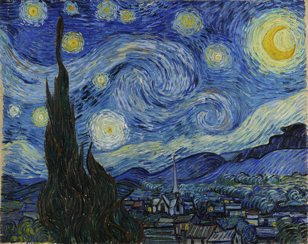 STARRY NIGHT | VINCENT VAN GOGH PAINT