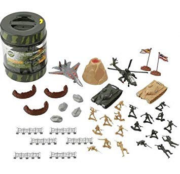 True Heroes Army Playset in Bucket TOYS R US