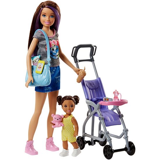 Barbie Skipper Babysitters Inc. Doll and Playset BARBIE