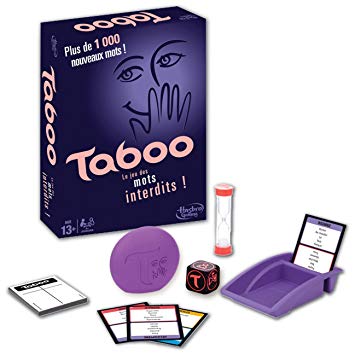 Hasbro Taboo Board Game HASBRO