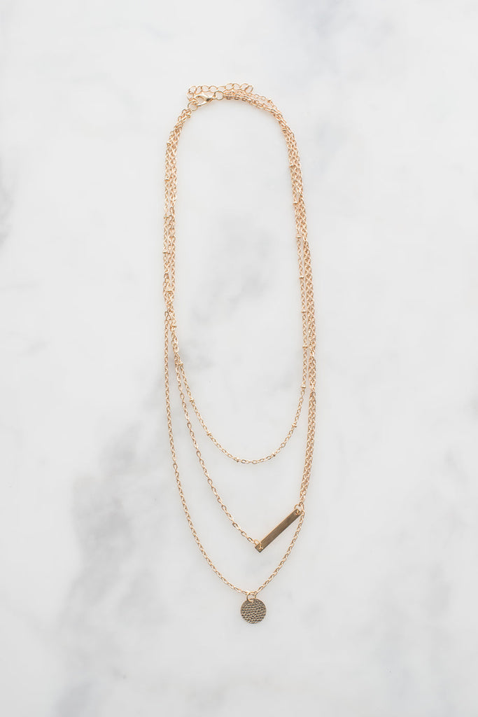 Dainty Gold Necklace Company 123