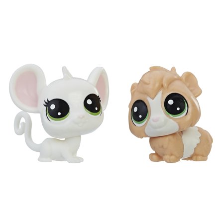 Littlest Pet Shop Zoe Housemouse and Fluffers Guinea LITTLEST PET SHOP