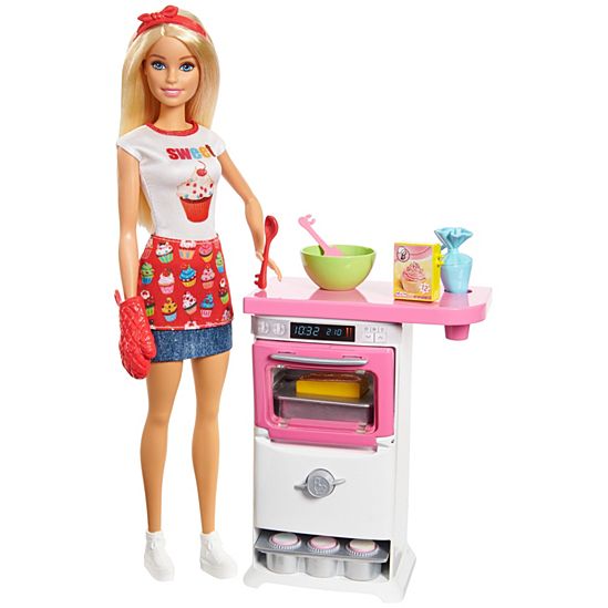 Barbie Bakery Chef Doll and Playset BARBIE