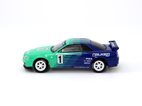 Tarmac x Greenlight Nissan GTR R 35 FALKEN TOYS R US