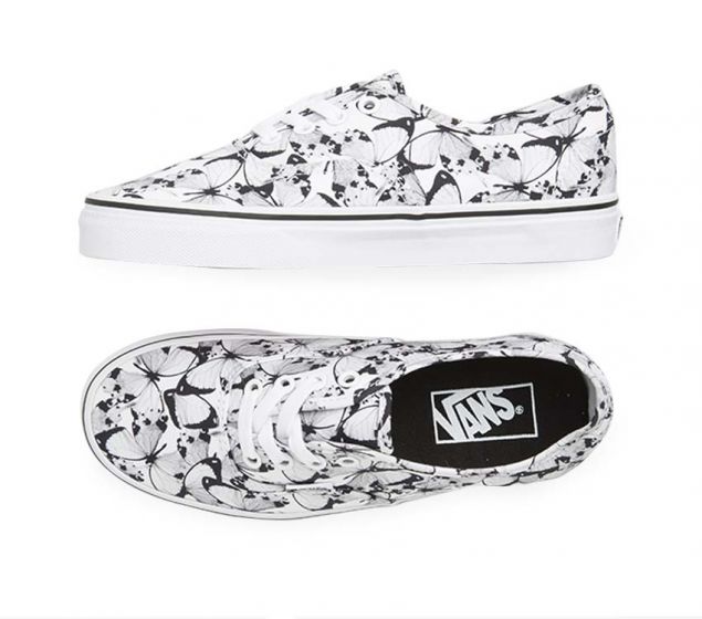 VANS | AUTHENTIC (BUTTERFLY) TRUE | WHITE / BLACK VANS