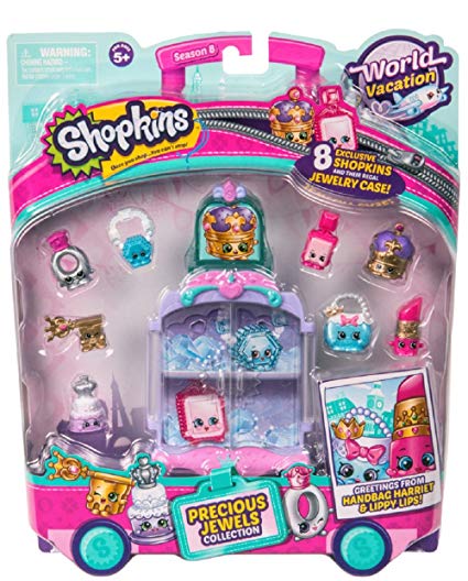 Shopkins Season 8 World Vacation - Precious Jewels Collection SHOPKINS